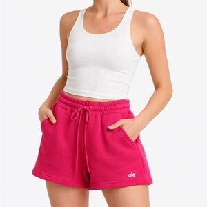 💖 Alo High-Waist Fleece Shorts | Size Small